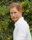 <p>Prince Harry, known by many as one of the more <a href="https://www.goodhousekeeping.com/life/entertainment/g3501/william-kate-royal-protocol/" rel="nofollow noopener" target="_blank" data-ylk="slk:rebellious royals;elm:context_link;itc:0;sec:content-canvas" class="link ">rebellious royals</a>, has frequently shown off his silly side. But this photo, taken in 2016 while he visited Antigua and Barbuda, captures a particularly delightful face of the Duke of Sussex looking scared. Of what? That remains a mystery. </p>