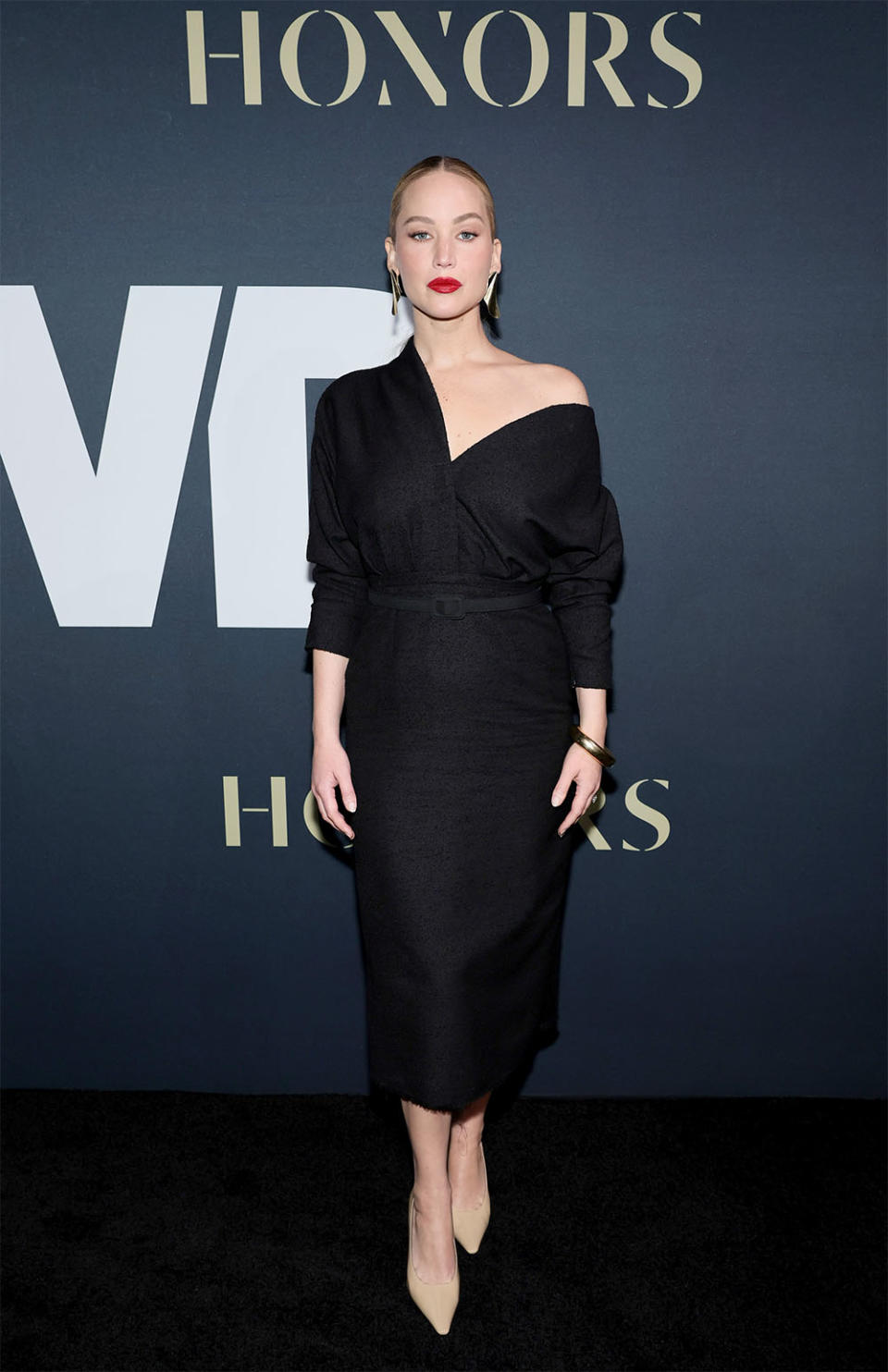 Jennifer Lawrence attends the 2023 WWD Honors at Casa Cipriani on October 24, 2023 in New York City.