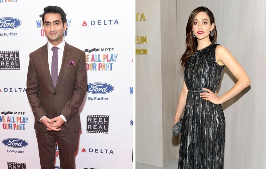Movie stars Kumail Nanjiani and Emmy Rossum also shared messages. Source: Getty