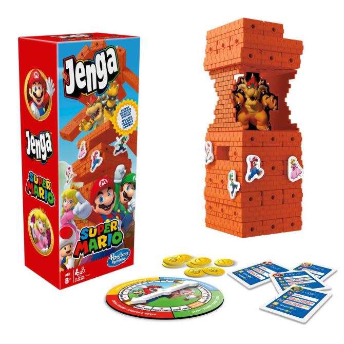 Así lucen el Monopoly y el Jenga de <em>Super Mario Bros.</em>