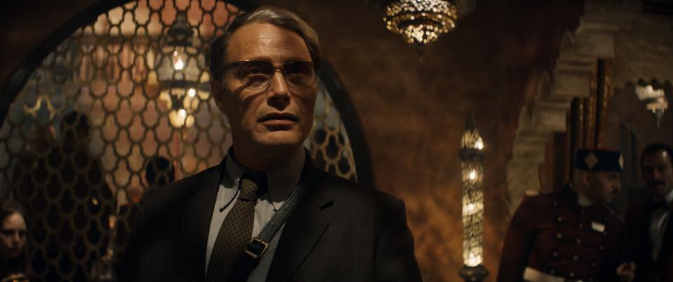 Doctor Jürgen Voller (Mads Mikkelsen) in "Indiana Jones and the Dial of Destiny."