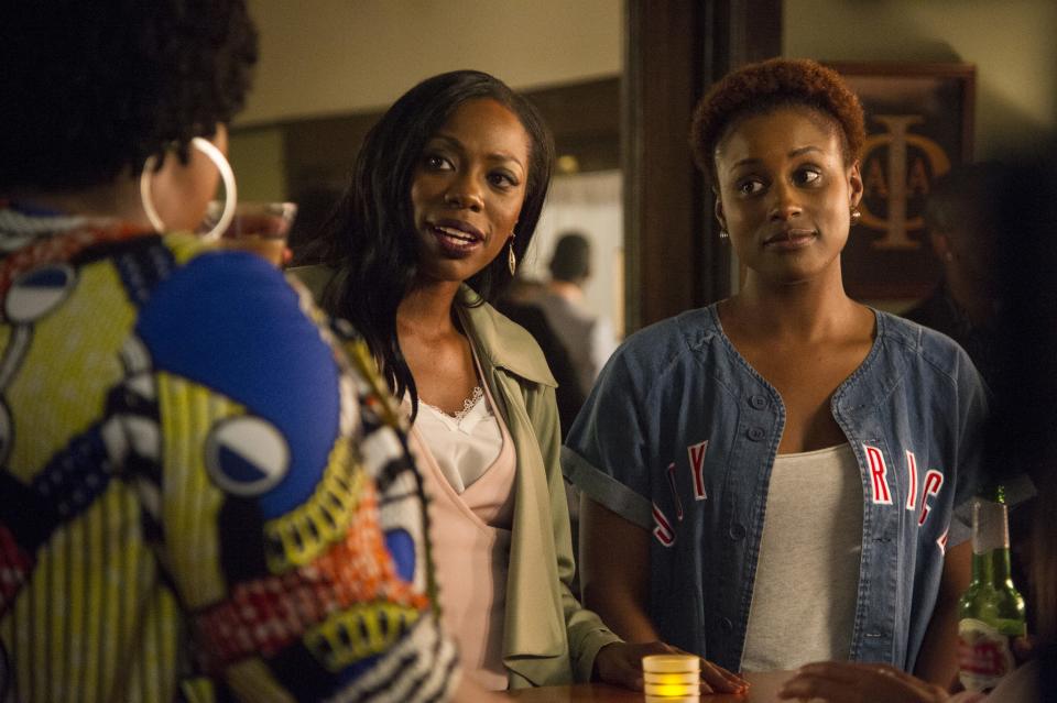 Yvonne Orji (left) and Issa Rae starred as inseparable friends in HBO's "Insecure."