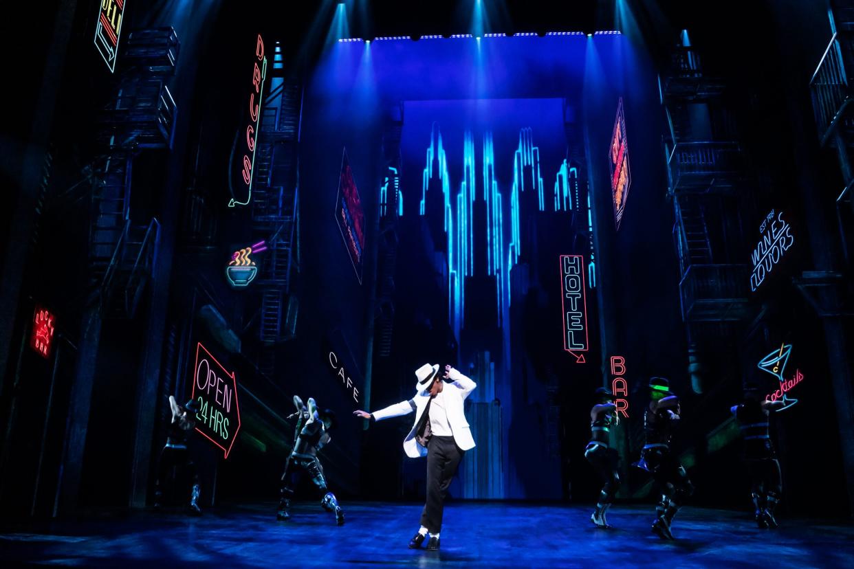 Myles Frost stars in "MJ," now playing on Broadway.