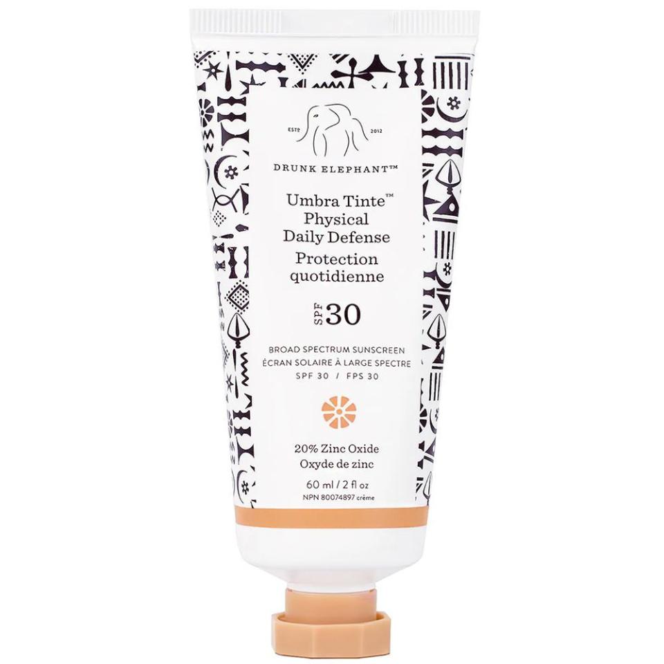 10) Drunk Elephant Umbra Tinte Physical Daily Defense SPF 30