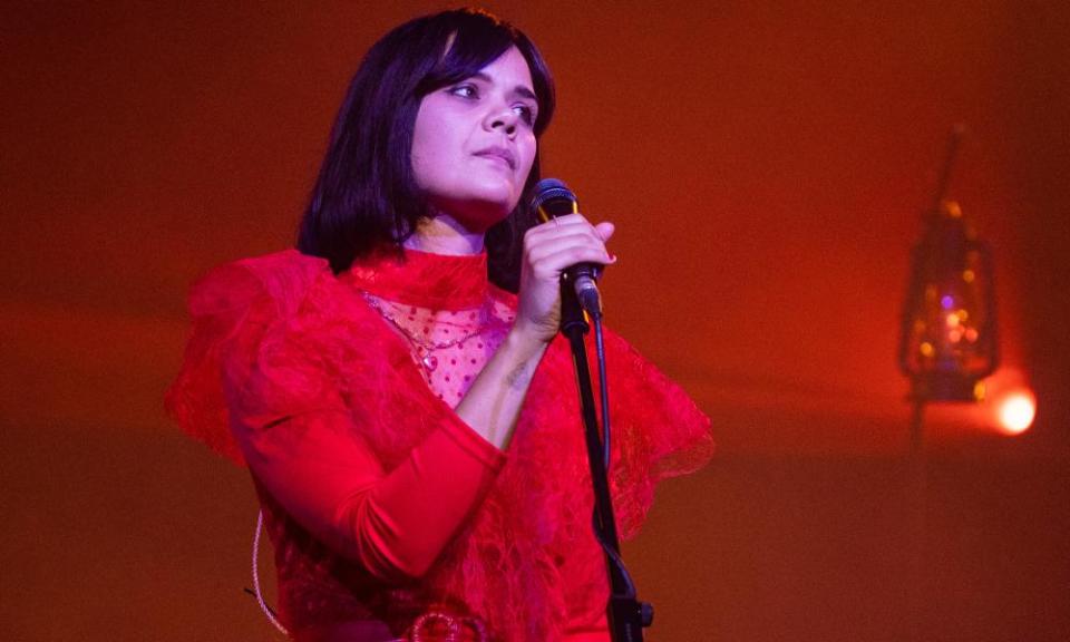 Bat For Lashes performing at EartH, London, in November.