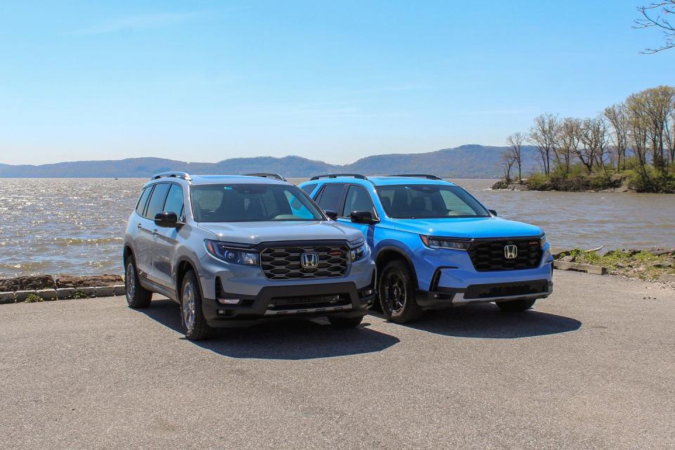 2024 honda pilot vs 2024 honda passport