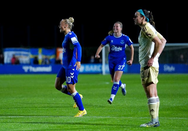 Everton v Leicester City – Barclays Women’s Super League – Walton Hall Park