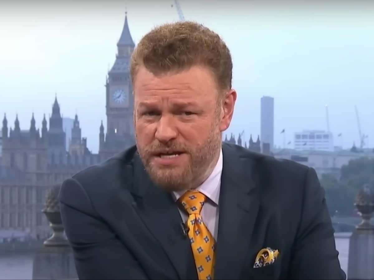 Mark Steyn was host of GB News programme which featured Canadian author  (GB News/YouTube)