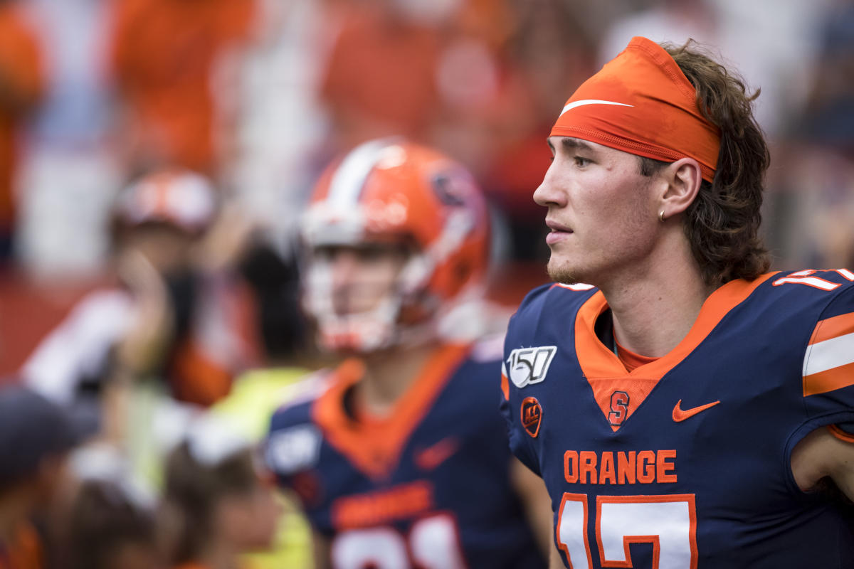 So what exactly is that black padding on the Syracuse football