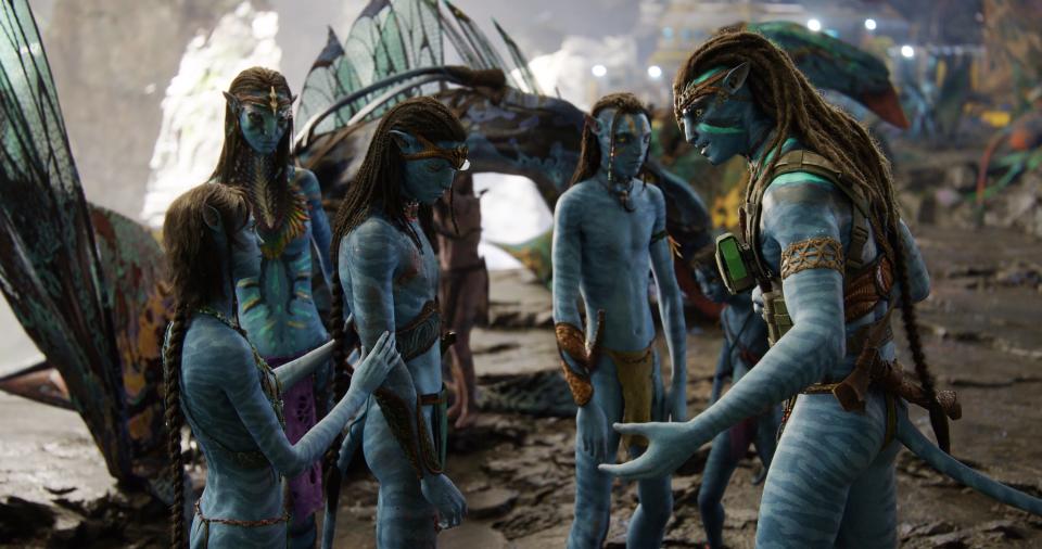 Avatar: The Way of Water Neytiri and Jake's family