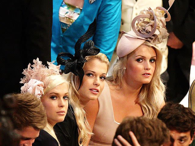 Dave Thompson - WPA Pool/Getty Ladies Kitty, Eliza and Amelia Spencer at Prince William and Kate Middleton's 2011 wedding