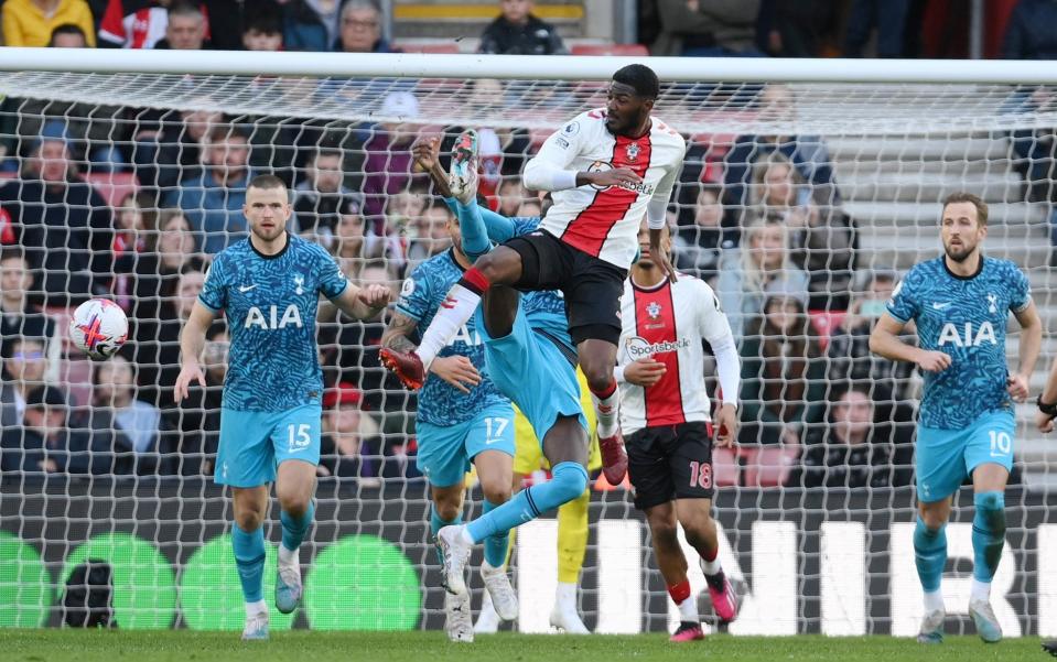 Ainsley Maitland-Niles of Southampton is fouled - Getty Images/Mike Hewitt