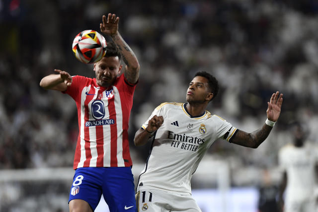 Real Madrid reaches Spanish Super Cup final after thrilling extra time win  over Atlético Madrid