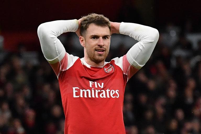 Aaron Ramsey could be allowed go to Juventus this month if Arsenal can complete loan deals for Barcelona’s Denis Suarez and Bayern Munich’s James Rodriguez. The London club are currently working on those two temporary signings, while Ramsey has already completed a medical with Juventus, with his current deal at the Emirates set to run out at the end of the season. Arsenal would be willing to let him go for a fee of around £10m to start planning for the future if they can secure both deals. The signing of Suarez however currently looks more likely than Rodriguez. While the principles of a deal with Barca are currently in place, there is as yet no agreement on the loan fee, and some minor details included in negotiations. The 25-year-old midfielder is still expected to eventually to make the move this window. As reported by The Independent on Monday, Arsenal have already investigated the possibility of taking Rodriguez on loan, and both Bayern Munich and his parent club Real Madrid would be open to a deal. Sources close to the player say he prefers a return to Madrid to try and prove himself at the club he joined in 2014, but that may be futile as they press ahead with the attempted purchases of Tottenham Hotspur’s Christian Eriksen and Chelsea’s Eden Hazard. Another player on his way out of Arsenal meanwhile could be Mohamed Elneny, who has barely featured under Unai Emery. The Egyptian international has attracted interest from both Southampton and Leicester City.