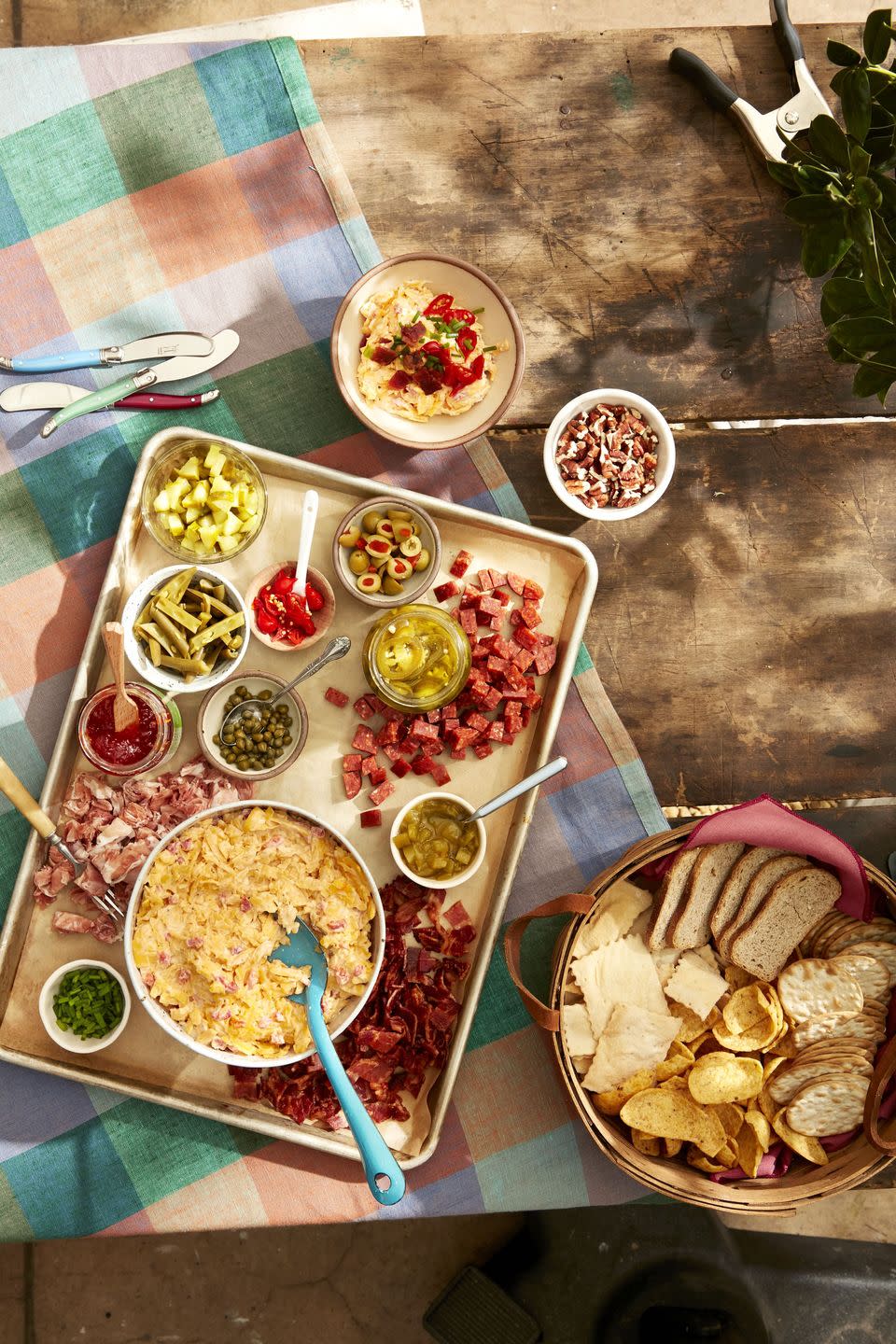 <p>What dad doesn't love a) snacks, and b) buffets? This build-your-own cheese dip offers the best of both worlds.</p><p><strong><a href="https://www.countryliving.com/food-drinks/a39897504/pimento-cheese-bar-recipe/" rel="nofollow noopener" target="_blank" data-ylk="slk:Get the recipe for Pimento Cheese Bar" class="link ">Get the recipe for Pimento Cheese Bar</a>.<br></strong></p>