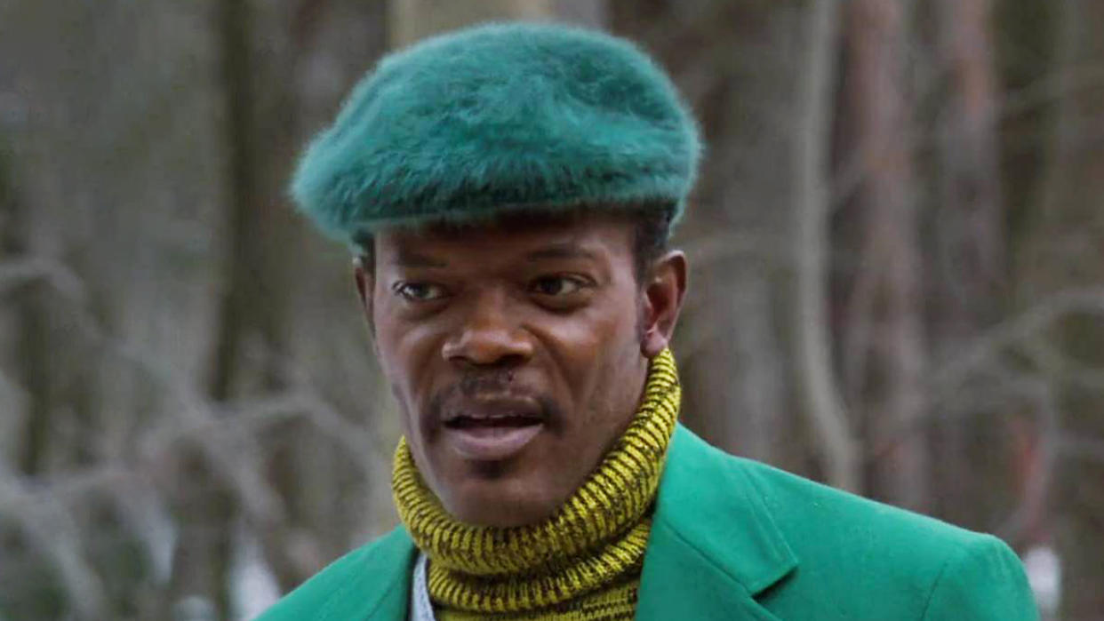  Sam Jackson as Mitch Henessey in The Long Kiss Goodnight. 