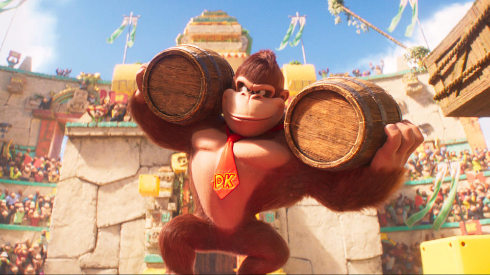 Donkey Kong in The Super Mario Bros. Movie