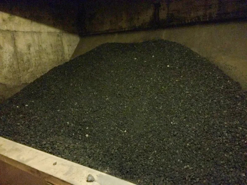 <span class="attribution__caption">Coal used to heat the Swan Valley School District elementary school </span> <span class="attribution__credit"> Courtesy of Michael Jacobson </span>