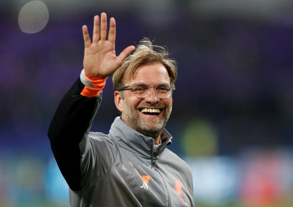 Jurgen Klopp toasted a moral boosting Champions League win: Action Images via Reuters/Paul Childs