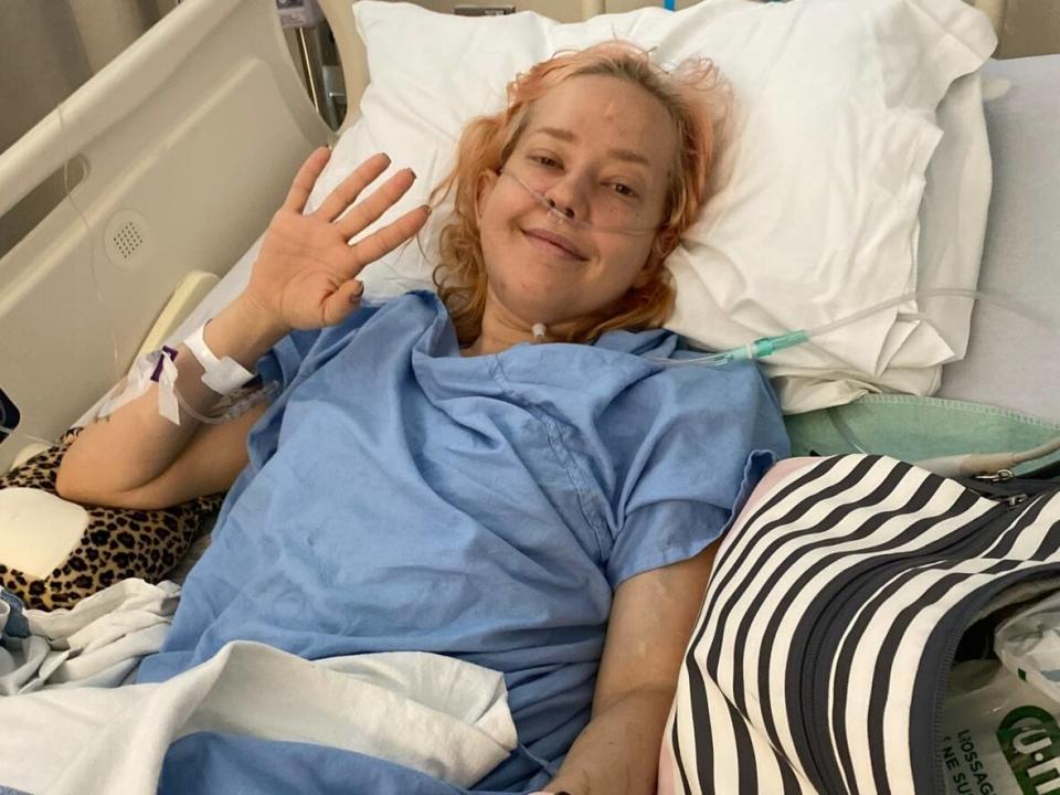 Eden Janzen has been on dialysis for the past four years and said her hopes of getting a kidney transplant seem distant. (Submitted by Eden Janzen - image credit)