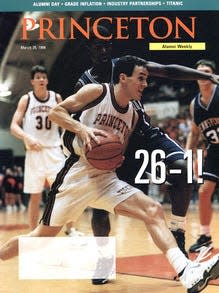 Mitch Henderson was on the cover of the Princeton Alumni Weekly in 1998, his senior year, as the team entered the postseason with a 26-1 record.