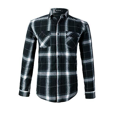 10) MCEDAR Plaid Flannel Shirt