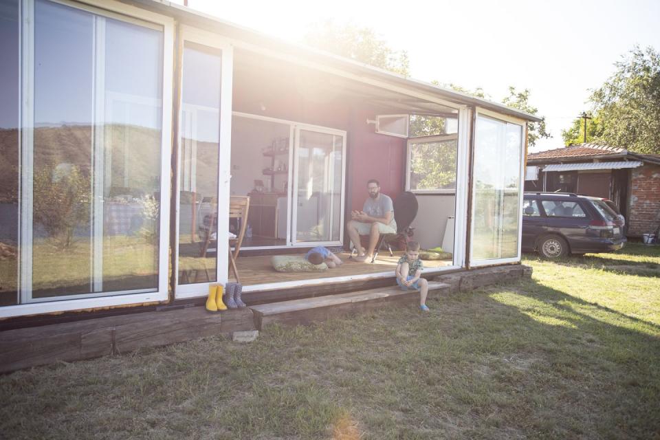 <p>Shipping container homes are available at an ever-increasing number of prefab home manufacturers—among them, <a href="https://blokstudio.com/" rel="nofollow noopener" target="_blank" data-ylk="slk:Blok Studio;elm:context_link;itc:0;sec:content-canvas" class="link ">Blok Studio</a> (which touts 40-foot containers starting at $79,000); <a href="https://www.honomobo.com/" rel="nofollow noopener" target="_blank" data-ylk="slk:Honomobo;elm:context_link;itc:0;sec:content-canvas" class="link ">Honomobo</a> (whose offerings include a $210,000 two-bedroom, one-bath layout); <a href="https://backcountrycontainers.com/" rel="nofollow noopener" target="_blank" data-ylk="slk:Backcountry Containers;elm:context_link;itc:0;sec:content-canvas" class="link ">Backcountry Containers</a> (which custom designs homes to suit its clients' specific needs); and <a href="https://www.kubedliving.com/" rel="nofollow noopener" target="_blank" data-ylk="slk:Kubed Living;elm:context_link;itc:0;sec:content-canvas" class="link ">Kubed Living</a> (featuring modular structures ranging from tiny casitas to multifamily complexes).</p>