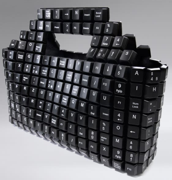 A computer keyboard