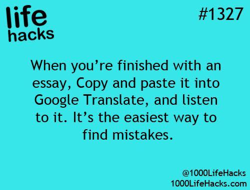 Life hacks