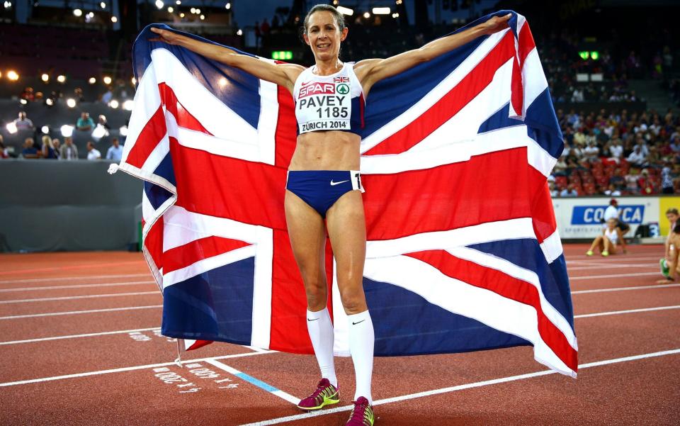 British runner Jo Pavey has criticised Nike for docking the pay of pregnant athletes - Getty Images Europe