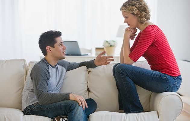 Is your significant other over explaining everything? Source: Getty