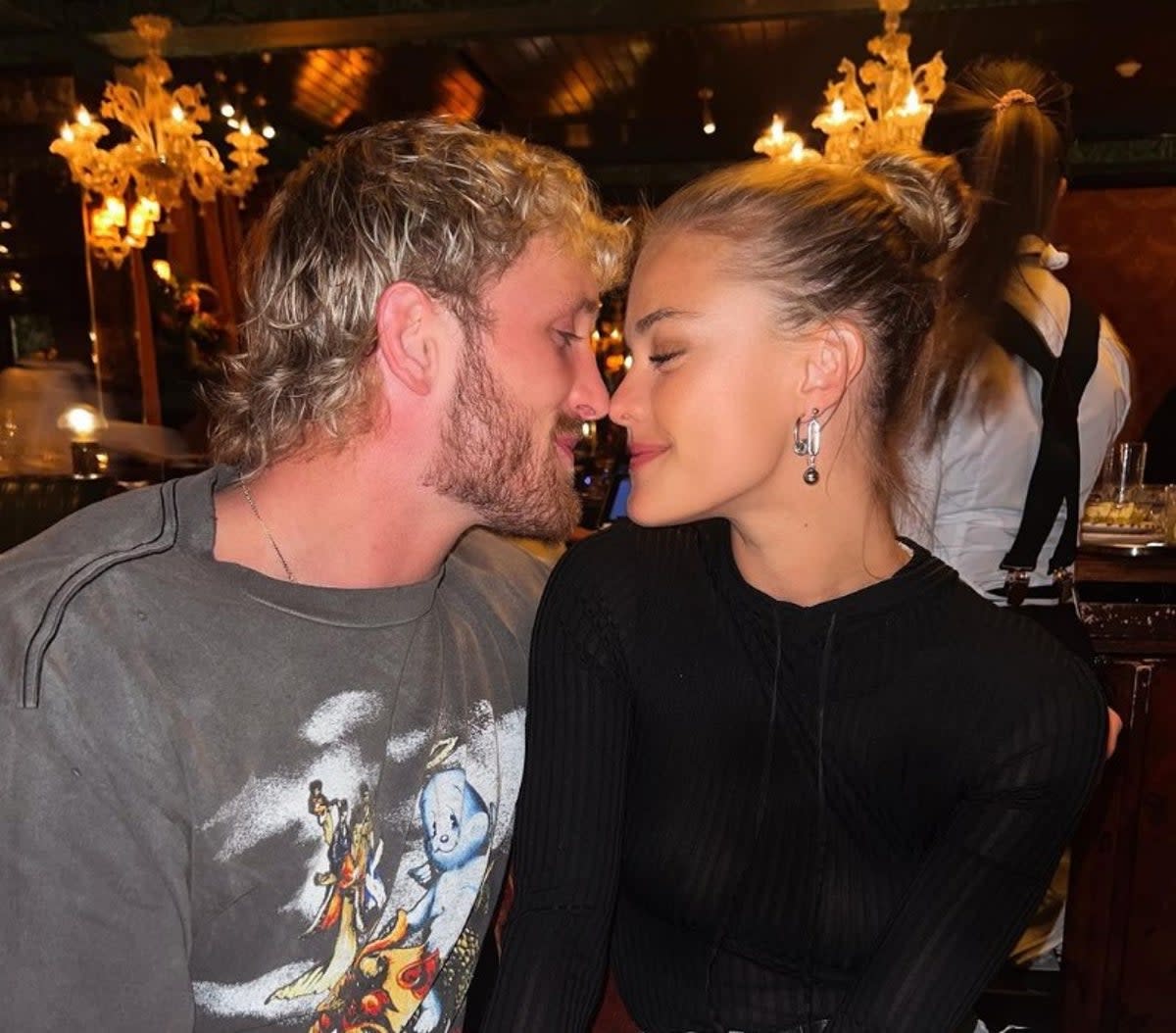 YouTuber Logan Paul has described model Nina Agdal as his best friend  (Instagram/Nina Agdal)