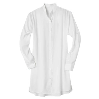 The Short Effortless Shirtdress Cover-Up