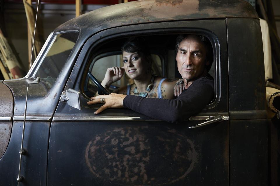 Mike Wolfe and Danielle Colby, hosts of "American Pickers."