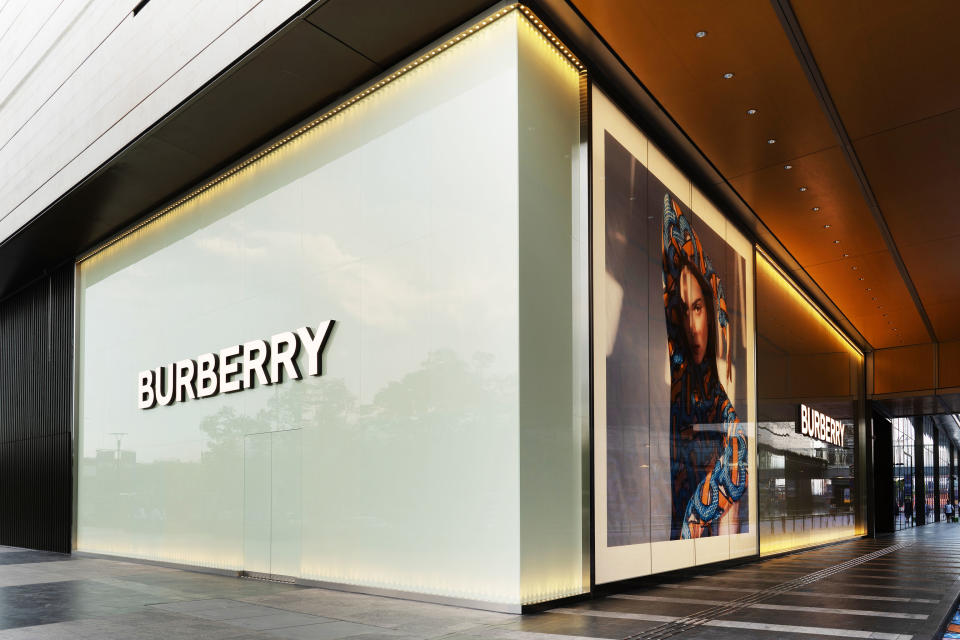 The Burberry store in Shenzhen, China.