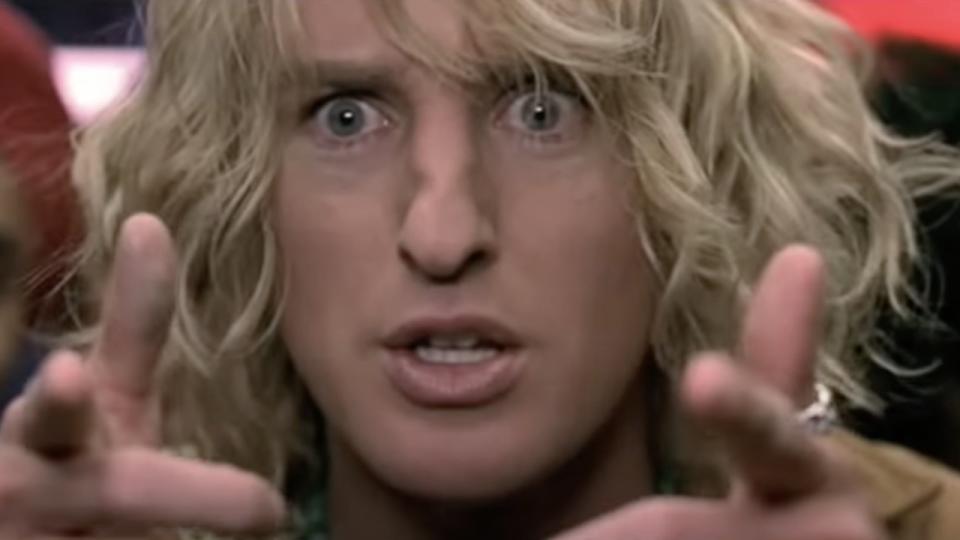 Owen Wilson as Gretel in Zoolander