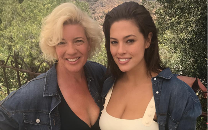 Ashley Graham with mother Linda. (Photo: Instagram/theashleygraham)