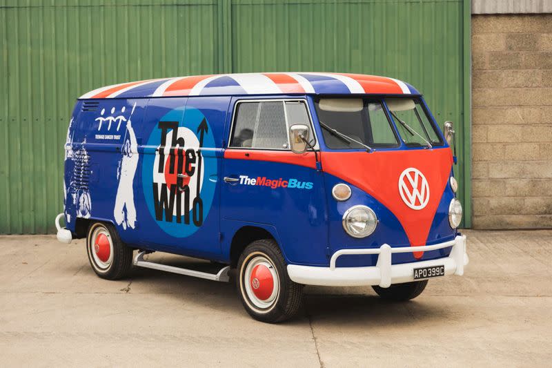 "The Who The Magic Bus" , una furgoneta Volkswagen Type 2 de 1965