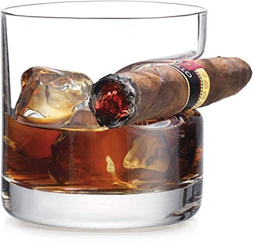 4) Godinger Cigar Whiskey Glass