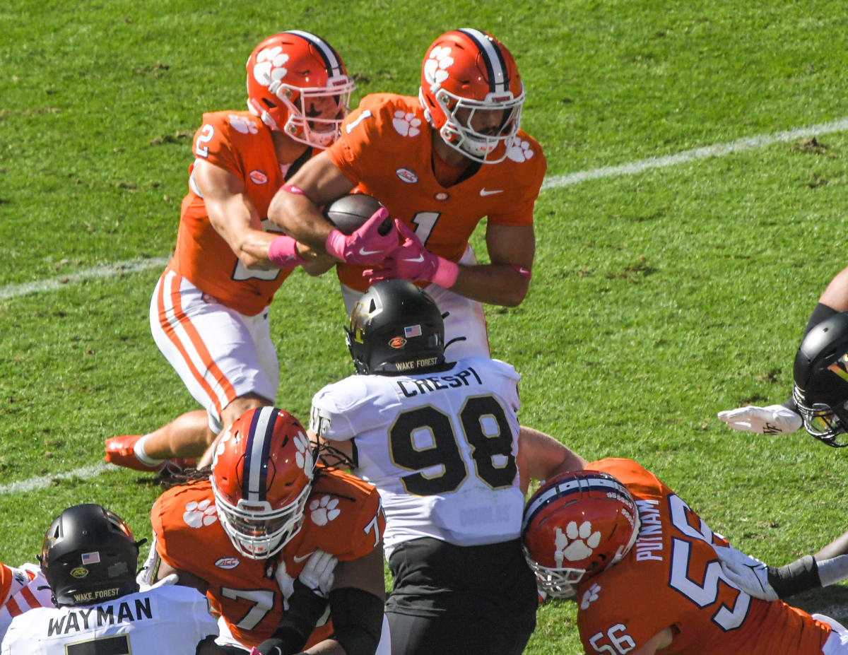 Clemson RB Will Shipley Highlights vs. Wake Forest 