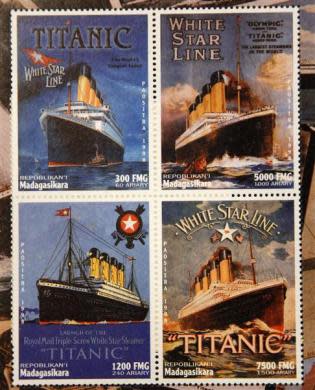 Titanic stamps
