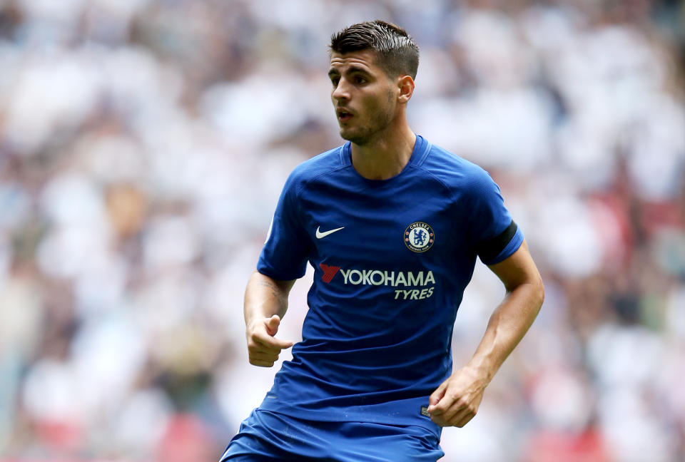 Alvaro Morata has found life difficult so far at Chelsea.