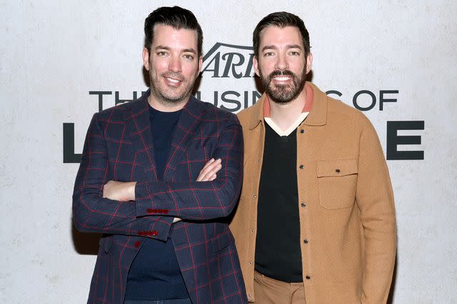 <p>Phillip Faraone/Variety via Getty</p> Jonathan Scott and Drew Scott attend the Variety The Business Of Lifestyle Event in Los Angeles on November 30, 2022