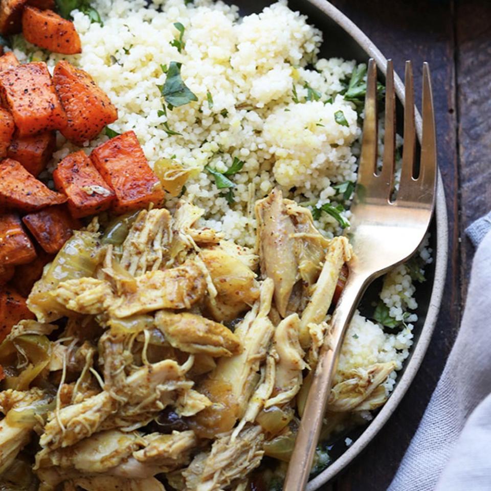 Instant Pot Moroccan Chicken Bowls