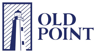 Old Point Financial Corporation (Nasdaq: OPOF) is the parent company of Old Point National Bank and Old Point Trust & Financial Services, N.A., which serve the Hampton Roads and Richmond regions of Virginia as well as operate a mortgage loan production office in Charlotte, North Carolina. Old Point National Bank is a locally owned and managed community bank which offers a wide range of financial services from checking, insurance, and mortgage products to comprehensive commercial lending and banking products and services. Old Point Trust is the largest wealth management services provider headquartered in Hampton Roads, Virginia, offering local asset management by experienced professionals. Additional information about the company is available at oldpoint.com.