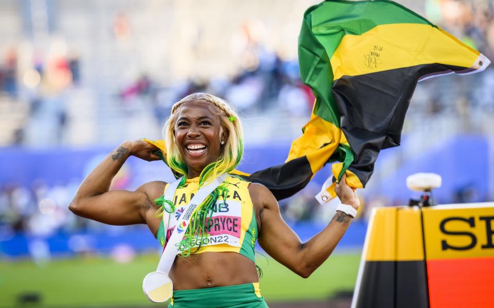 Gold medalist Shelly-Ann Fraser-Pryce is at the top of her sprinting game after winning the women's 100m final - Shutterstock