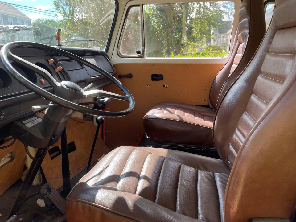 Interior of 1976 VW Transporter