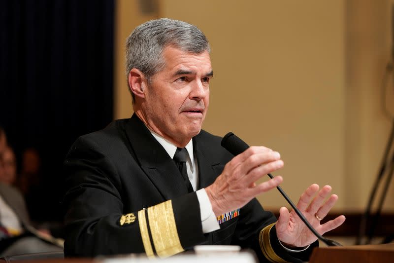 Stephen C. Redd of the CDC testifies during a House Homeland Security Committee hearing on "Confronting the Coronavirus: The Federal Response" on Capitol Hill in Washington