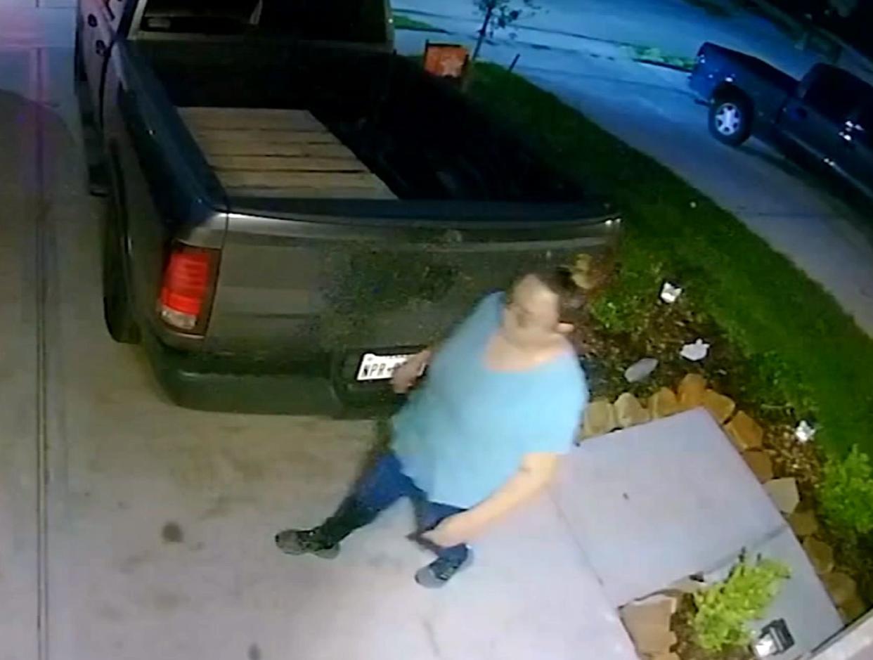 New footage has been released courtesy of a Ring doorbell that shows missing mom of three Erica Hernandez leaving her sister-in-law’s home just hours before she disappeared without a trace. 