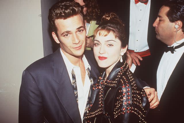 <p>Bei/Shutterstock</p> Luke Perry and Madonna